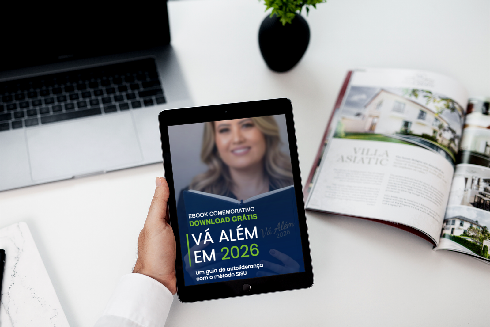 Capa do E-book Ir Além em 2026